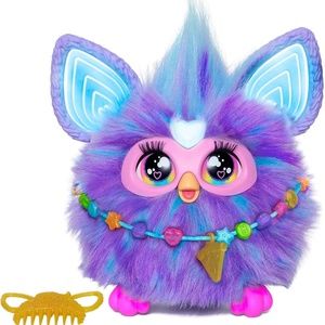 Furby Purple, 15 Fashion Accessories, Interactive Plush Toys
